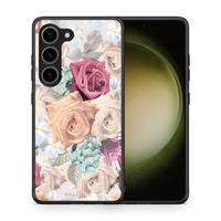 Thumbnail for Θήκη Samsung Galaxy S23 Floral Bouquet από τη Smartfits με σχέδιο στο πίσω μέρος και μαύρο περίβλημα | Samsung Galaxy S23 Floral Bouquet Case with Colorful Back and Black Bezels