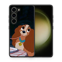 Thumbnail for Θήκη Samsung Galaxy S23 Lady And Tramp 2 από τη Smartfits με σχέδιο στο πίσω μέρος και μαύρο περίβλημα | Samsung Galaxy S23 Lady And Tramp 2 Case with Colorful Back and Black Bezels