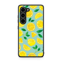 Thumbnail for Θήκη Samsung Galaxy S23 Lemons από τη Smartfits με σχέδιο στο πίσω μέρος και μαύρο περίβλημα | Samsung Galaxy S23 Lemons Case with Colorful Back and Black Bezels