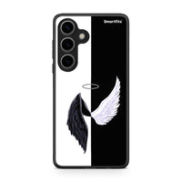 Thumbnail for Samsung Galaxy S24 Angels Demons θήκη από τη Smartfits με σχέδιο στο πίσω μέρος και μαύρο περίβλημα | Smartphone case with colorful back and black bezels by Smartfits