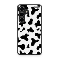 Thumbnail for Samsung Galaxy S24 Cow Print θήκη από τη Smartfits με σχέδιο στο πίσω μέρος και μαύρο περίβλημα | Smartphone case with colorful back and black bezels by Smartfits