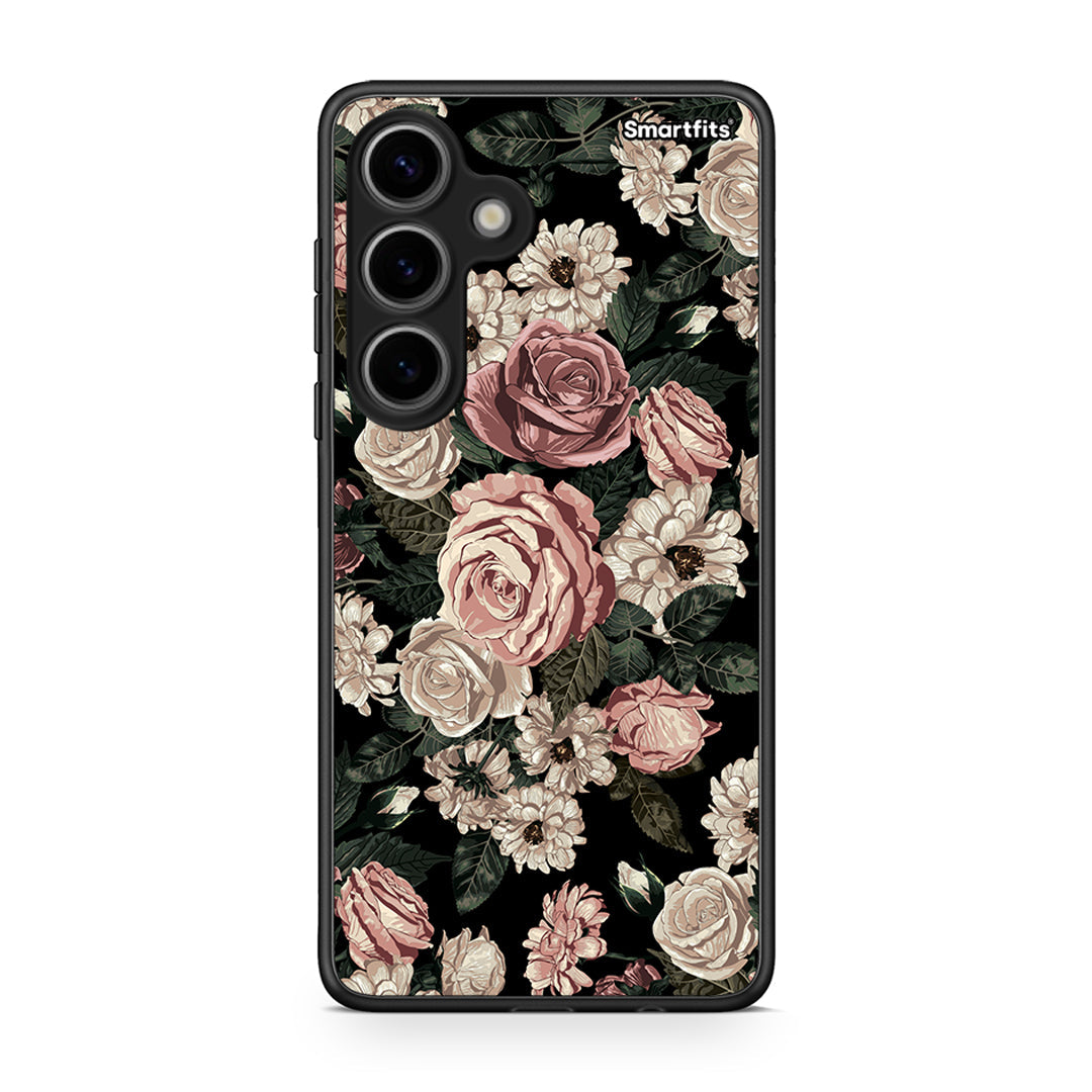 4 - Samsung Galaxy S24 Wild Roses Flower case, cover, bumper