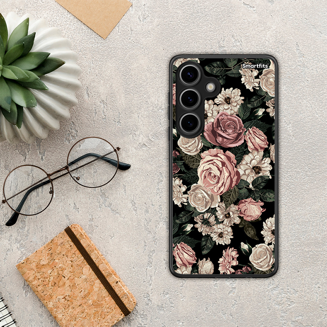 Flower Wild Roses - Samsung Galaxy S24 θήκη