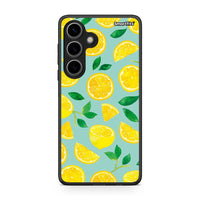 Thumbnail for Samsung Galaxy S24 Lemons θήκη από τη Smartfits με σχέδιο στο πίσω μέρος και μαύρο περίβλημα | Smartphone case with colorful back and black bezels by Smartfits