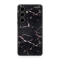 Thumbnail for 4 - Samsung Galaxy S24 Black Rosegold Marble case, cover, bumper