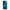 Samsung Galaxy S24 Marble Blue θήκη από τη Smartfits με σχέδιο στο πίσω μέρος και μαύρο περίβλημα | Smartphone case with colorful back and black bezels by Smartfits