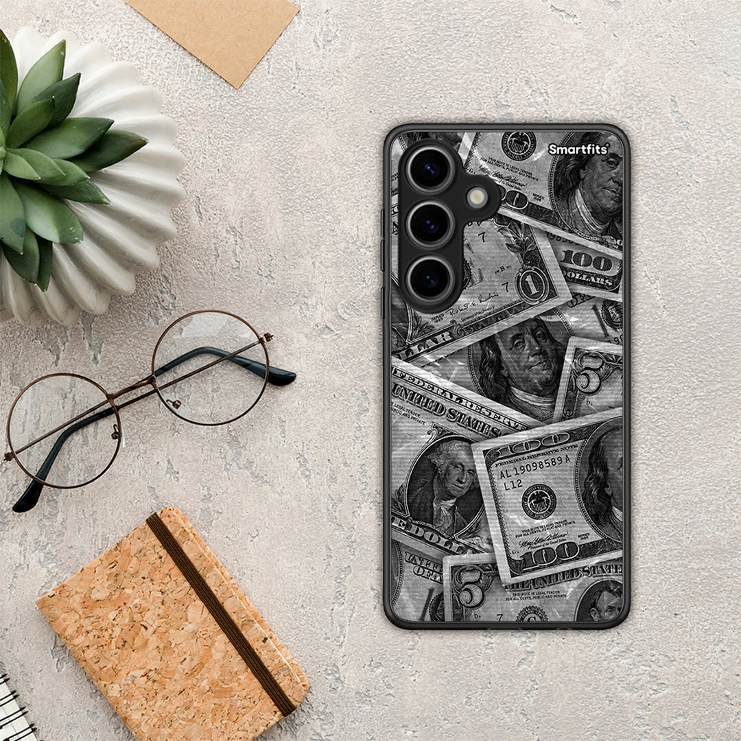 Money Dollars - Samsung Galaxy S24 θήκη