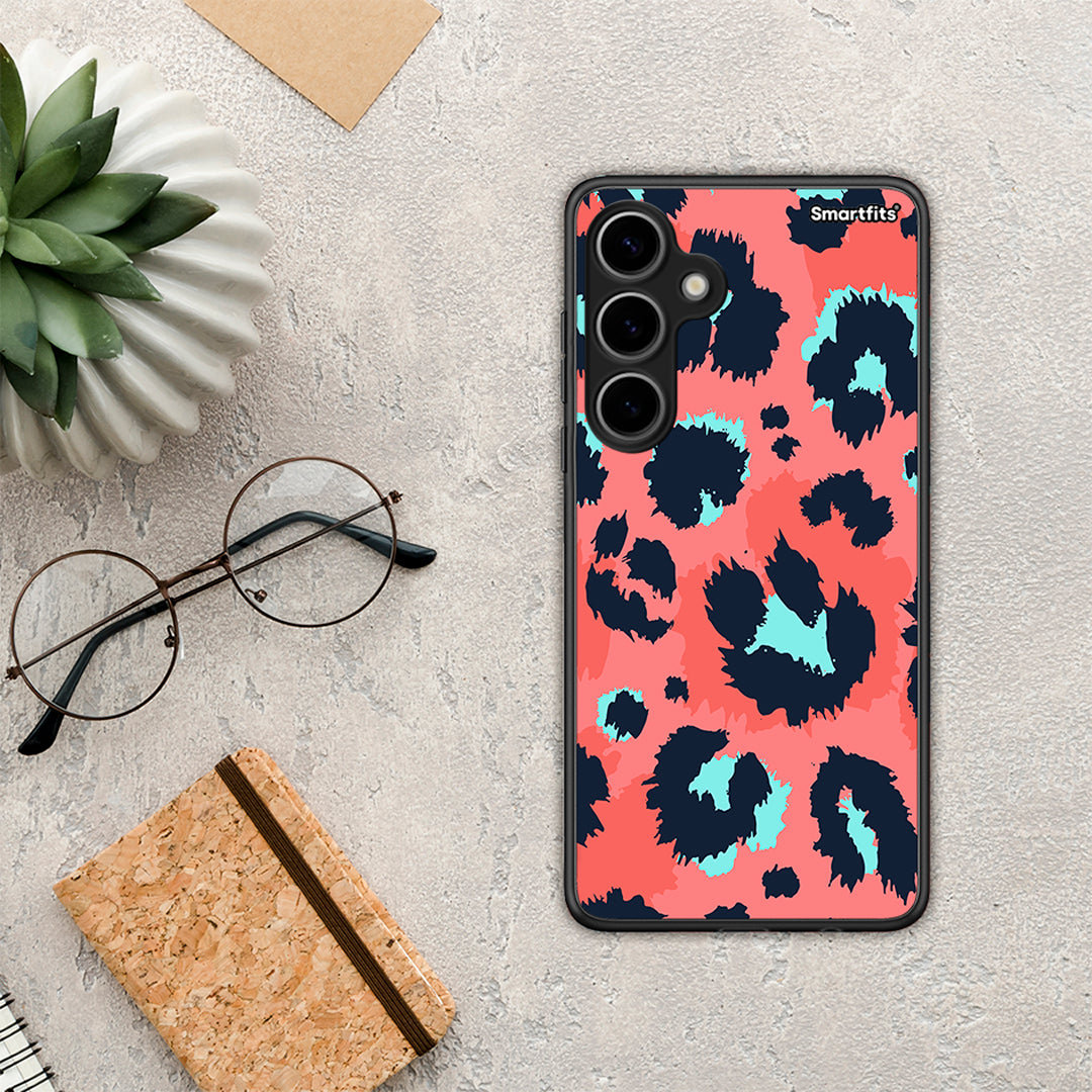 Animal Pink Leopard - Samsung Galaxy S24 Plus θήκη