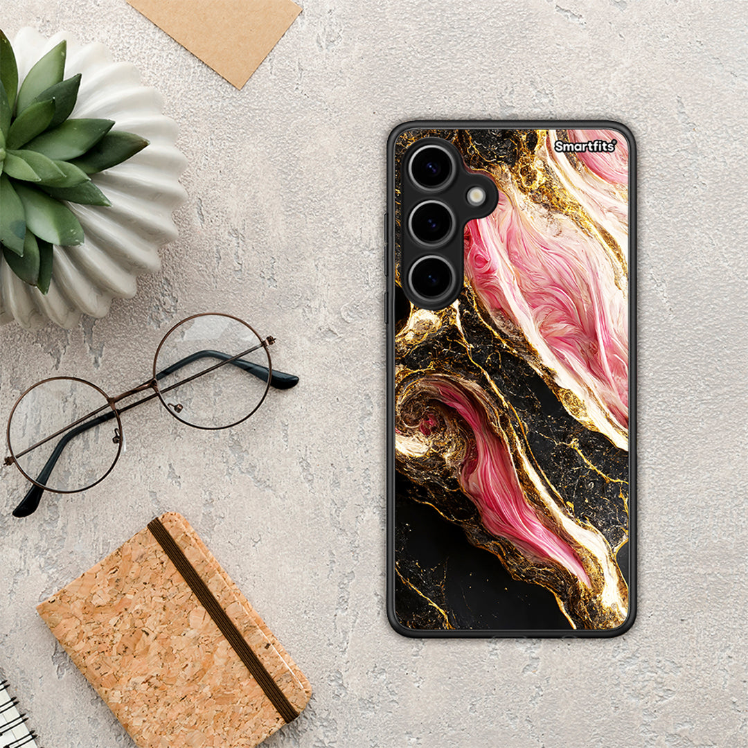 Glamorous Pink Marble - Samsung Galaxy S24 Plus θήκη