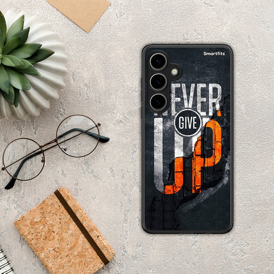 Never Give Up - Samsung Galaxy S24 Plus θήκη