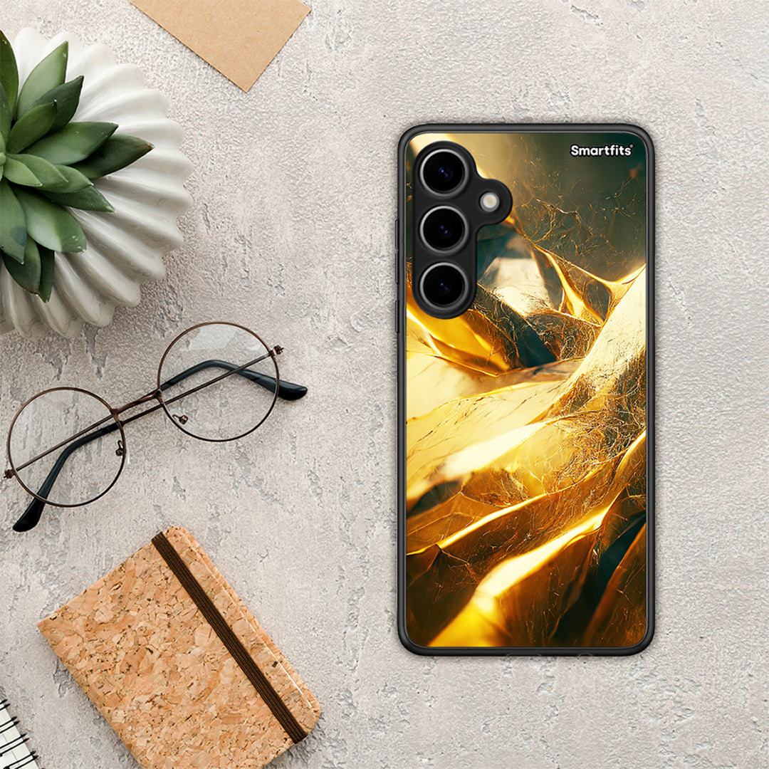 Real Gold - Samsung Galaxy S24 Plus θήκη