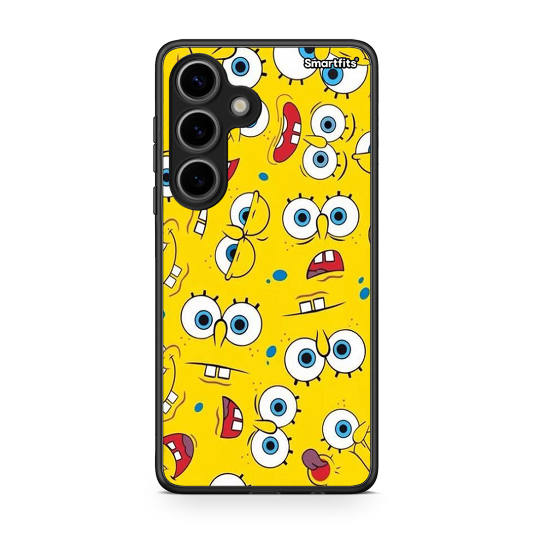 4 - Samsung Galaxy S24 Sponge PopArt case, cover, bumper