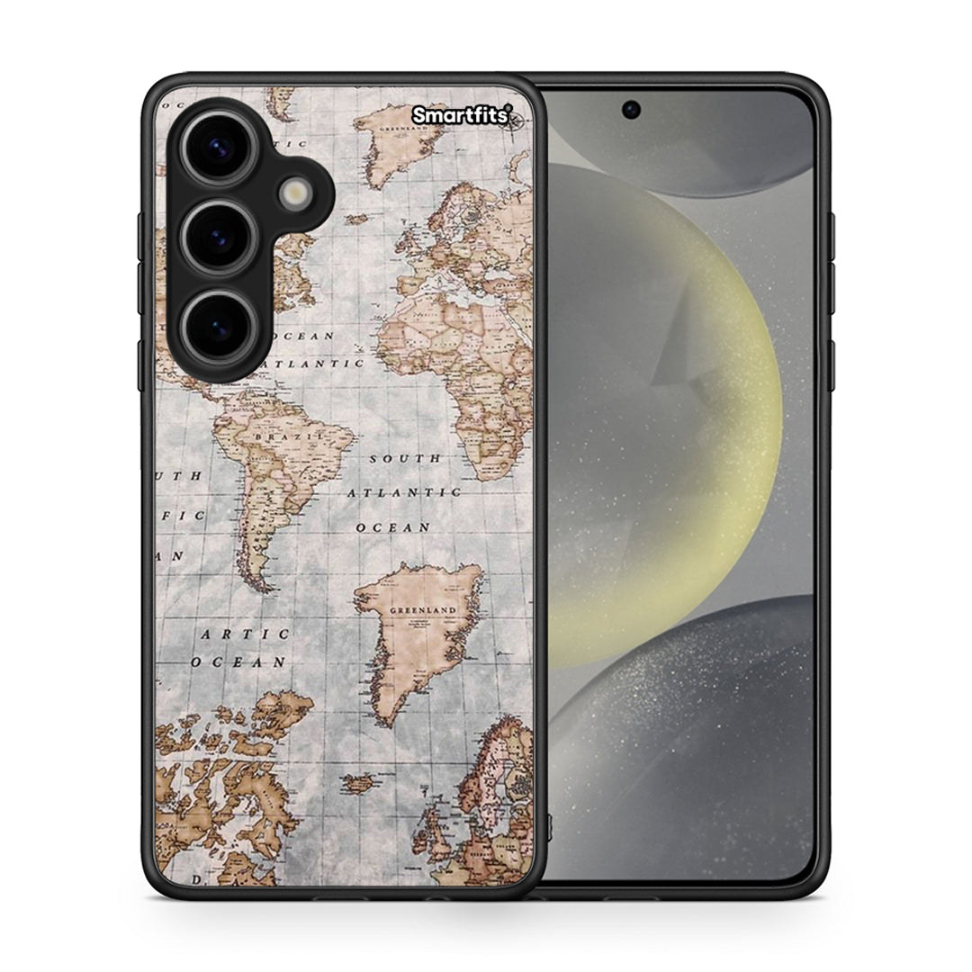 World Map - Samsung Galaxy S24 θήκη