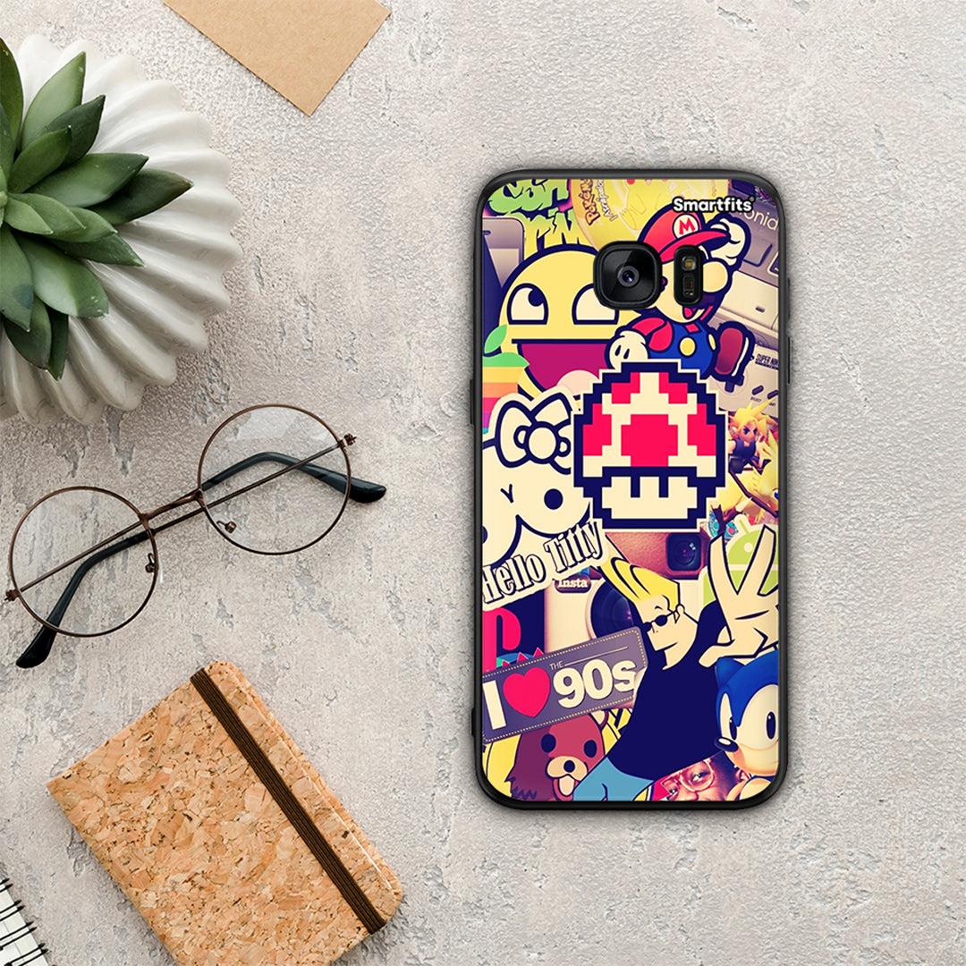 Love The 90s - Samsung Galaxy S7 Edge θήκη