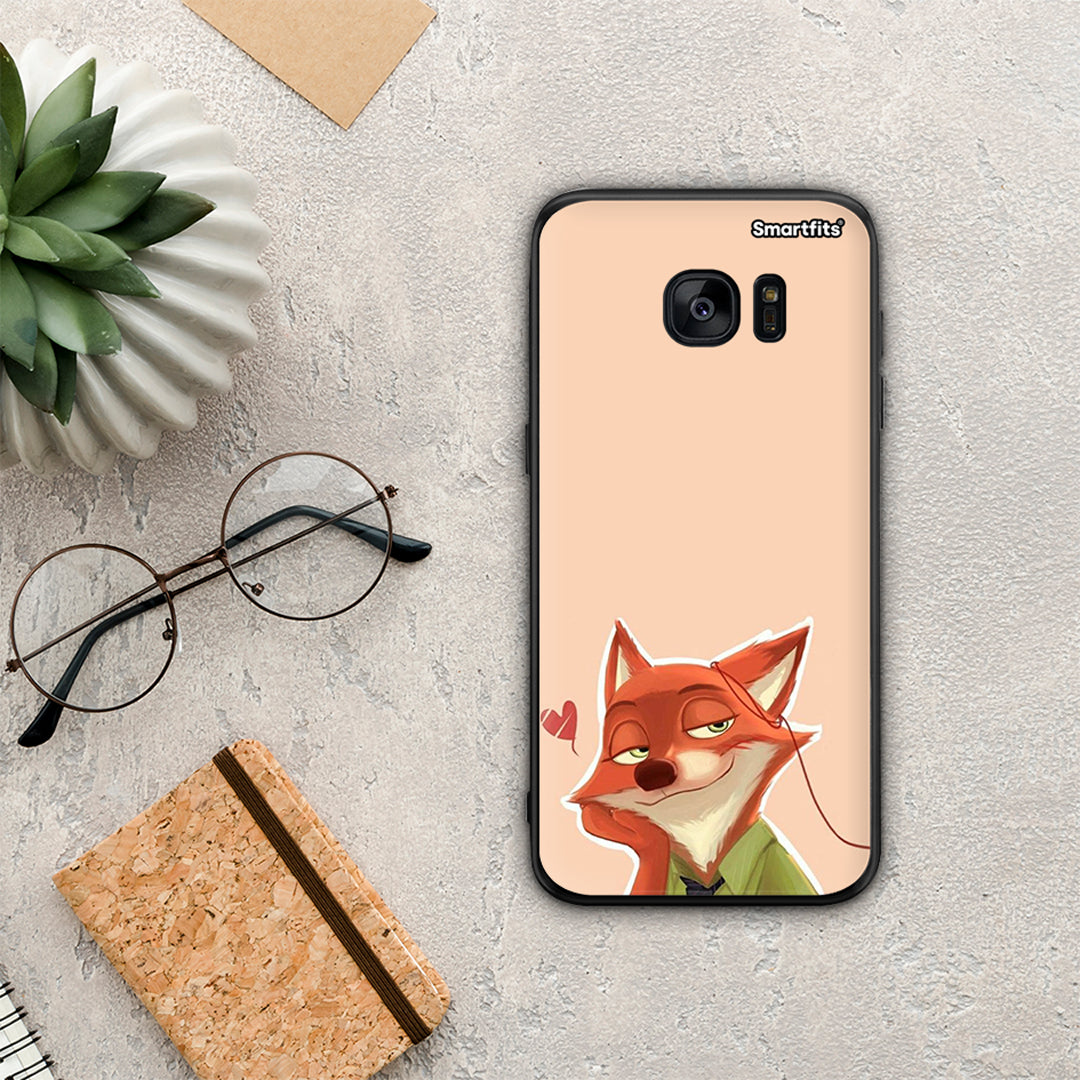 Nick Wilde And Judy Hopps Love 1 - Samsung Galaxy S7 θήκη