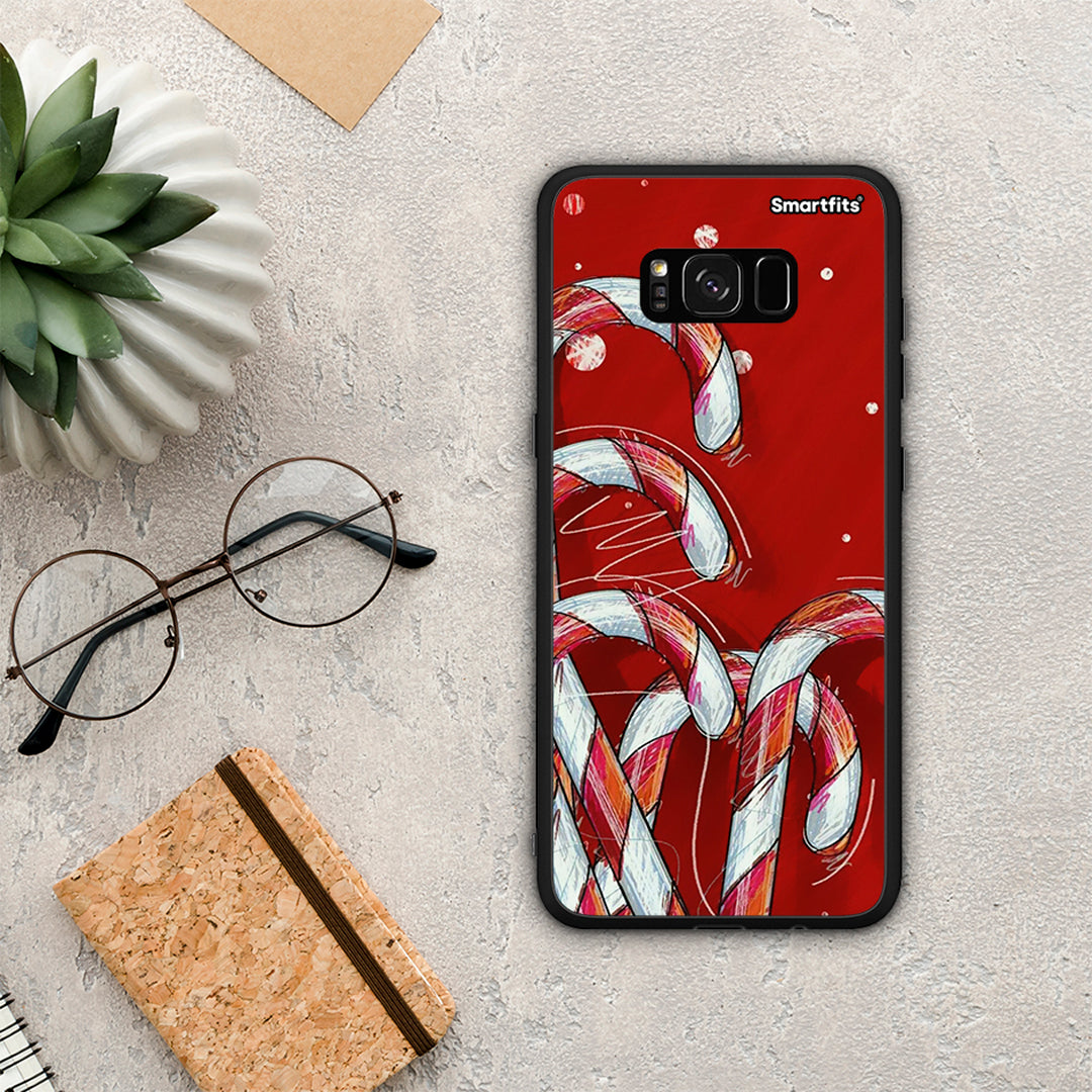 Candy Cane - Samsung Galaxy S8+ θήκη