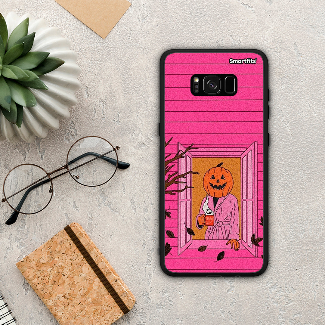 Halloween Pumpkin Lady - Samsung Galaxy S8 θήκη
