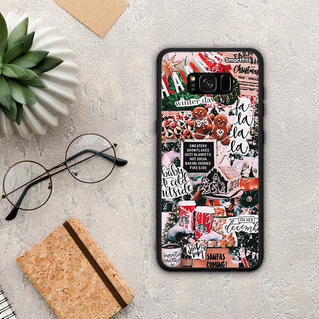 Xmas Habbits - Samsung Galaxy S8+ θήκη