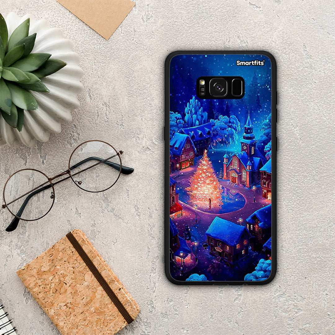 Xmas Village - Samsung Galaxy S8+ θήκη