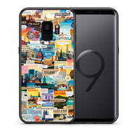 Thumbnail for Θήκη Samsung S9 Live To Travel από τη Smartfits με σχέδιο στο πίσω μέρος και μαύρο περίβλημα | Samsung S9 Live To Travel case with colorful back and black bezels