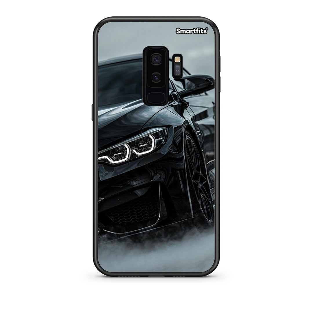 samsung s9 plus Black BMW θήκη από τη Smartfits με σχέδιο στο πίσω μέρος και μαύρο περίβλημα | Smartphone case with colorful back and black bezels by Smartfits