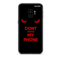 Thumbnail for samsung s9 Touch My Phone Θήκη από τη Smartfits με σχέδιο στο πίσω μέρος και μαύρο περίβλημα | Smartphone case with colorful back and black bezels by Smartfits