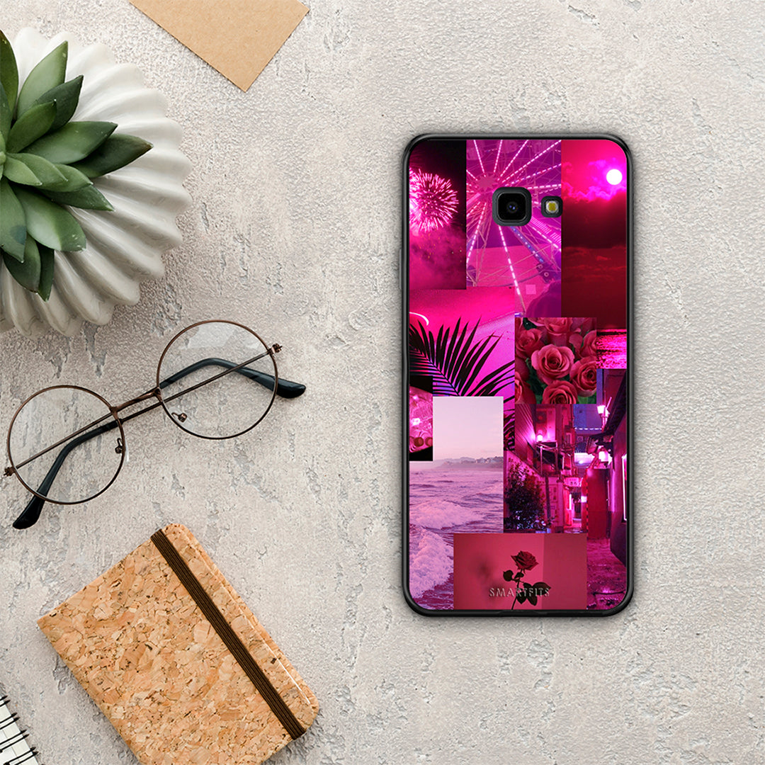 Collage Red Roses - Samsung Galaxy J4+ θήκη