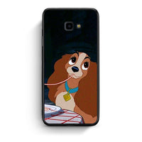 Thumbnail for Samsung J4 Plus Lady And Tramp 2 Θήκη Αγίου Βαλεντίνου από τη Smartfits με σχέδιο στο πίσω μέρος και μαύρο περίβλημα | Smartphone case with colorful back and black bezels by Smartfits