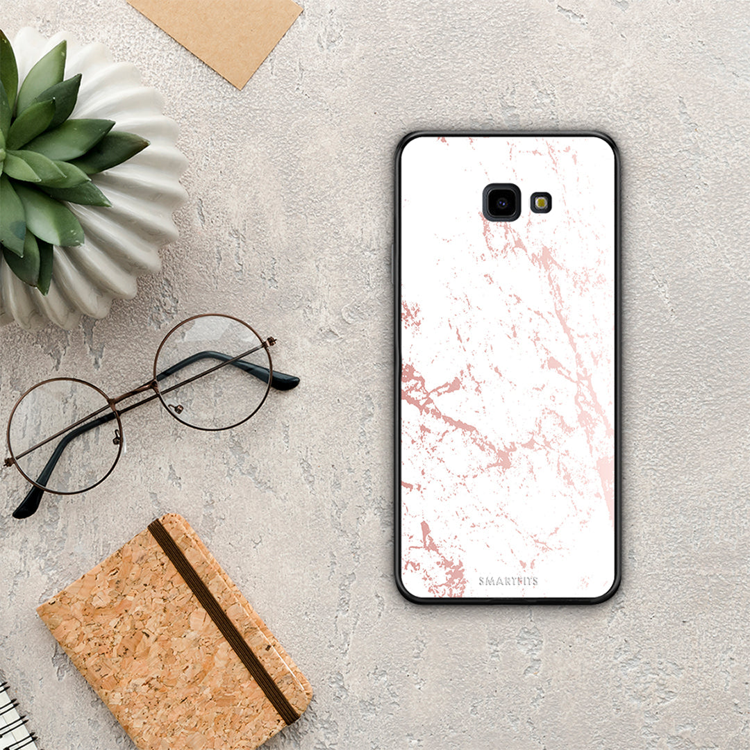 Marble Pink Splash - Samsung Galaxy J4+ θήκη