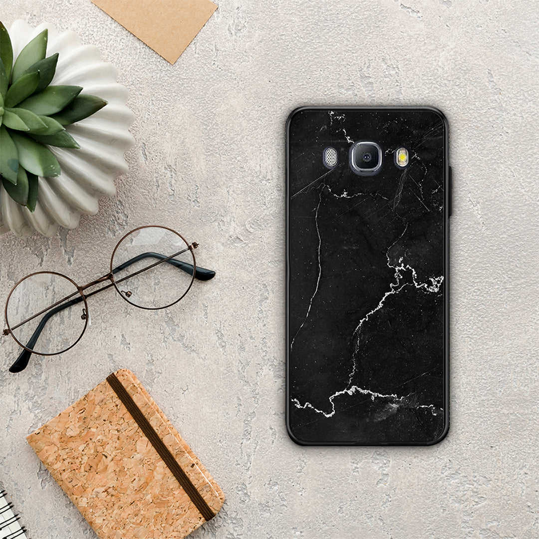 Marble Black - Samsung Galaxy J7 2016 θήκη