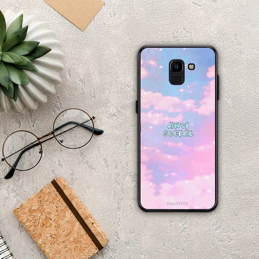 Anti Social - Samsung Galaxy J6 θήκη