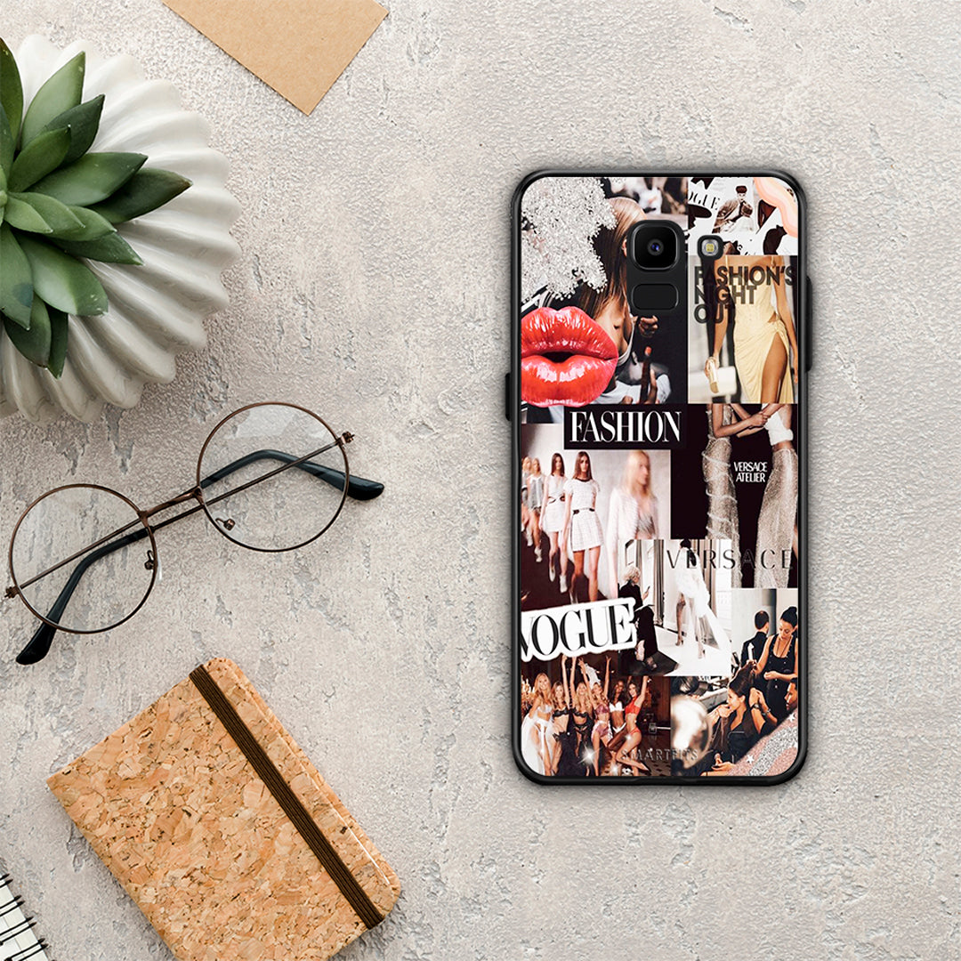 Collage Fashion - Samsung Galaxy J6 θήκη