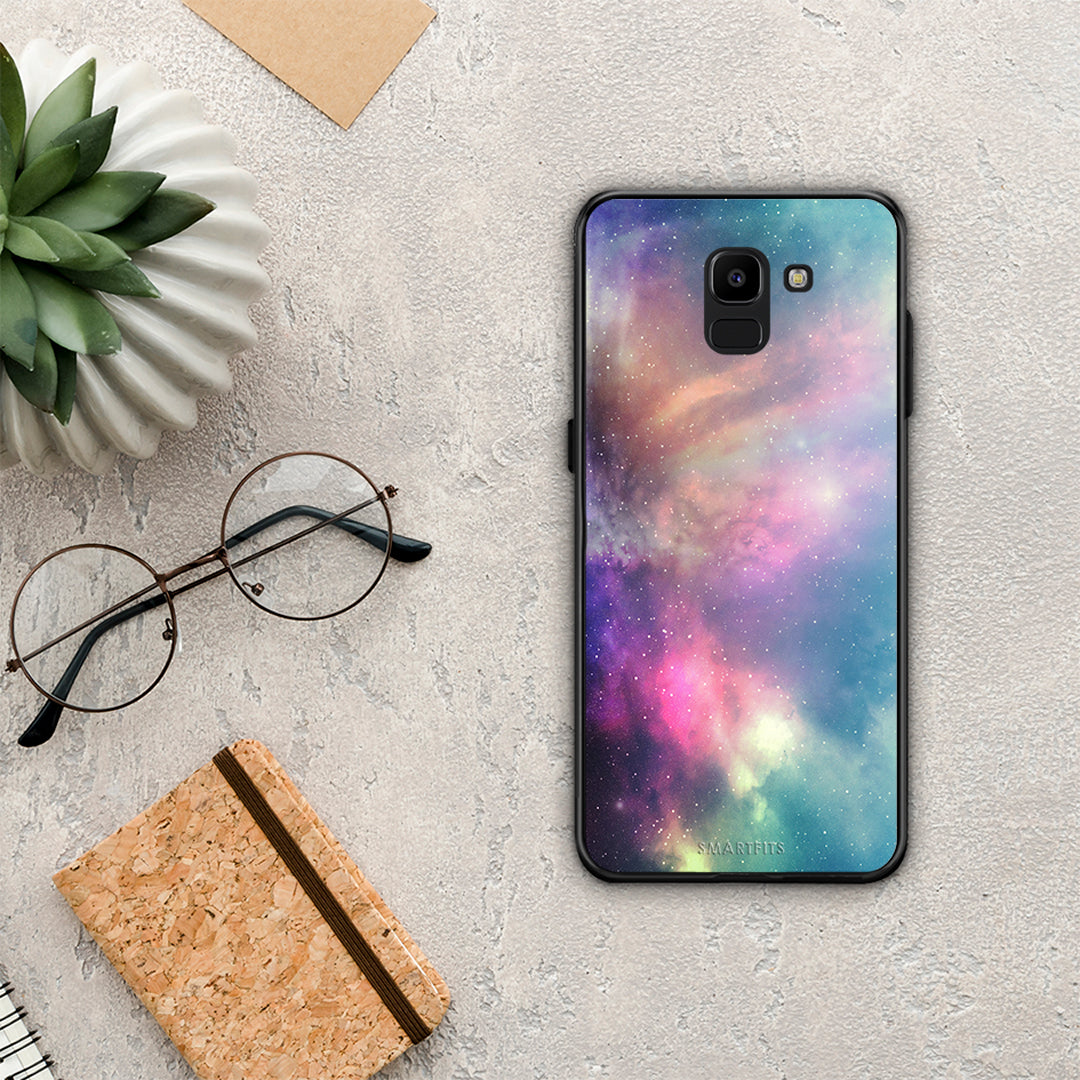 Galactic Rainbow - Samsung Galaxy J6 θήκη