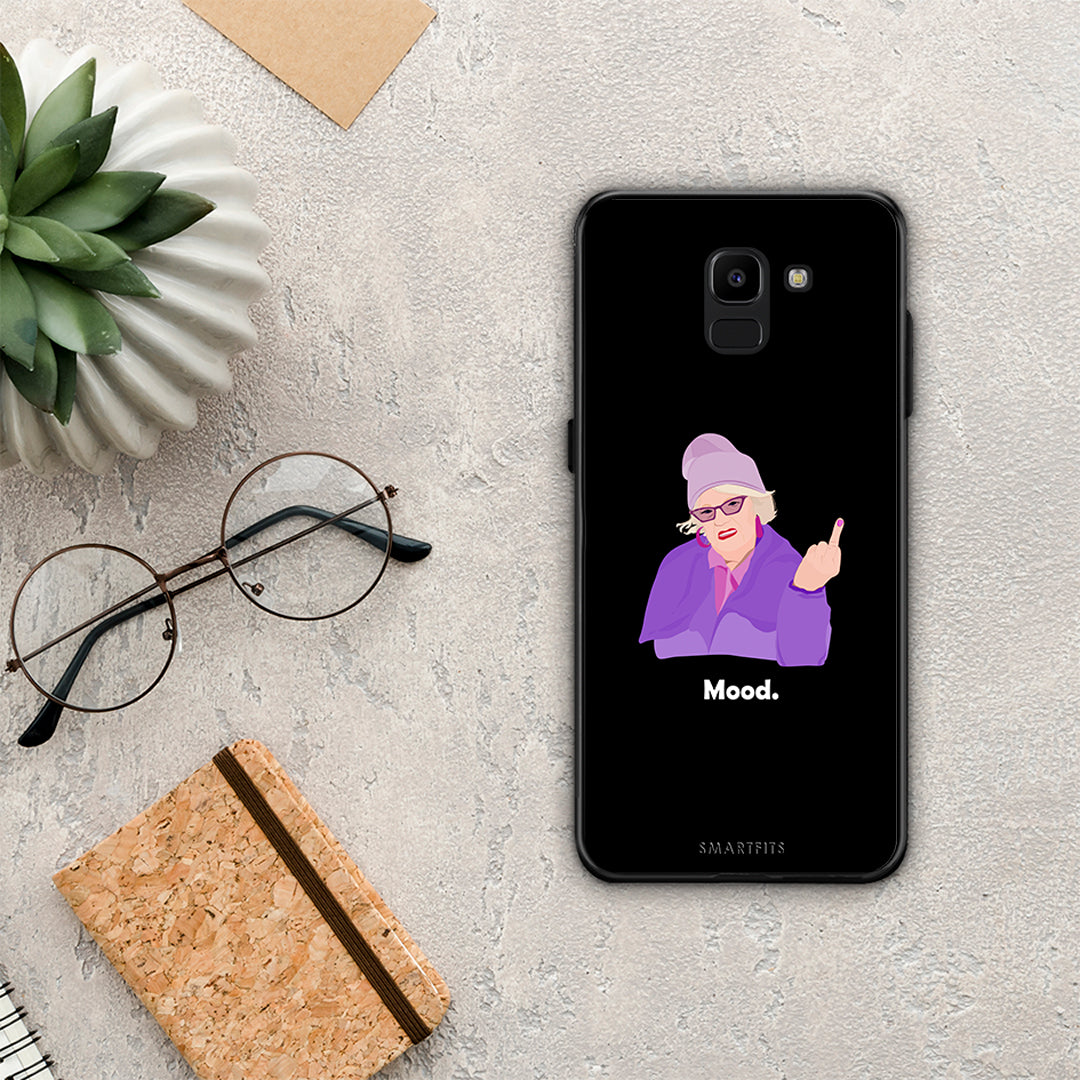 Grandma Mood Black - Samsung Galaxy J6 θήκη