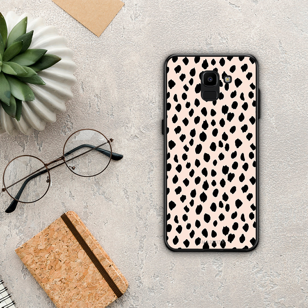 New Polka Dots - Samsung Galaxy J6 θήκη
