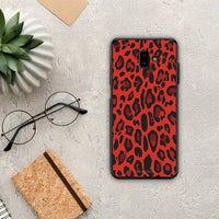 Thumbnail for Animal Red Leopard - Samsung Galaxy J6+ θήκη