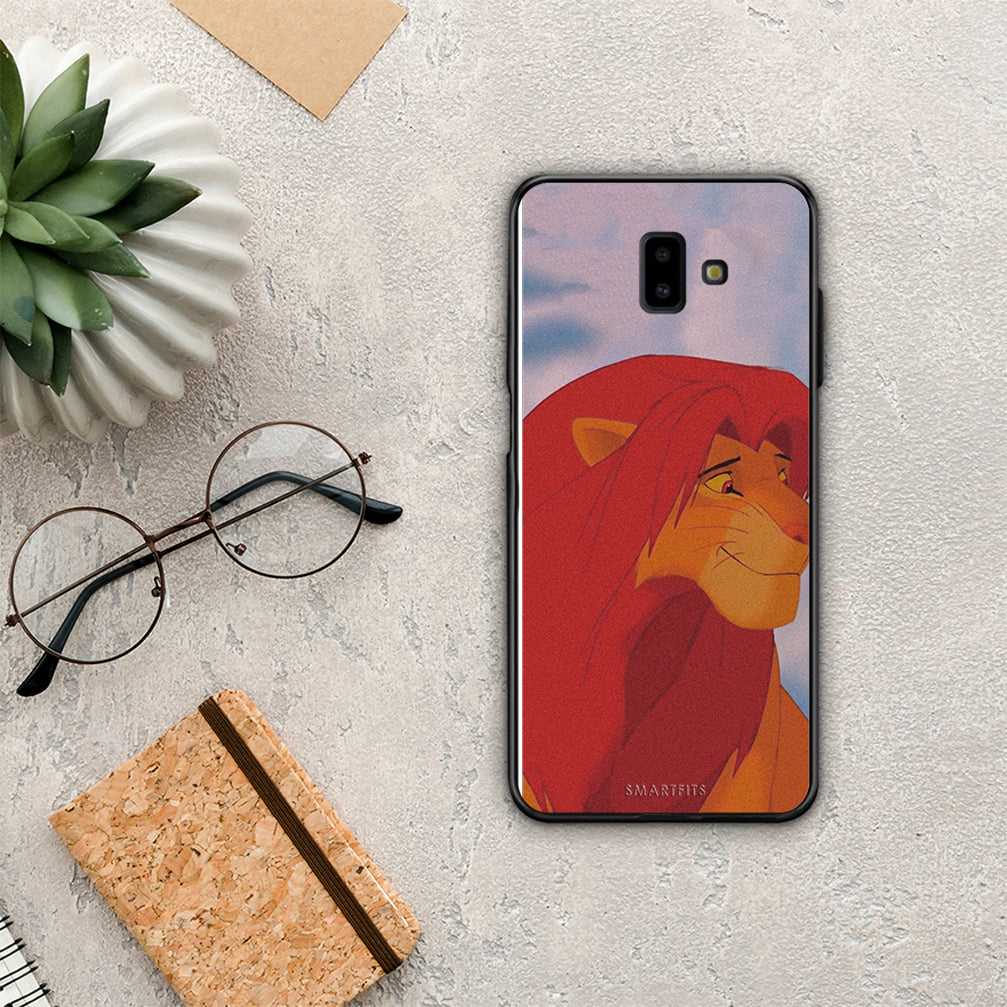 Lion Love 1 - Samsung Galaxy J6+ θήκη