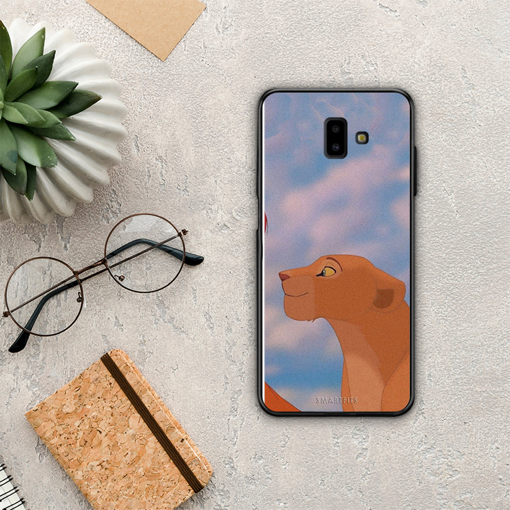 Lion Love 2 - Samsung Galaxy J6+ θήκη