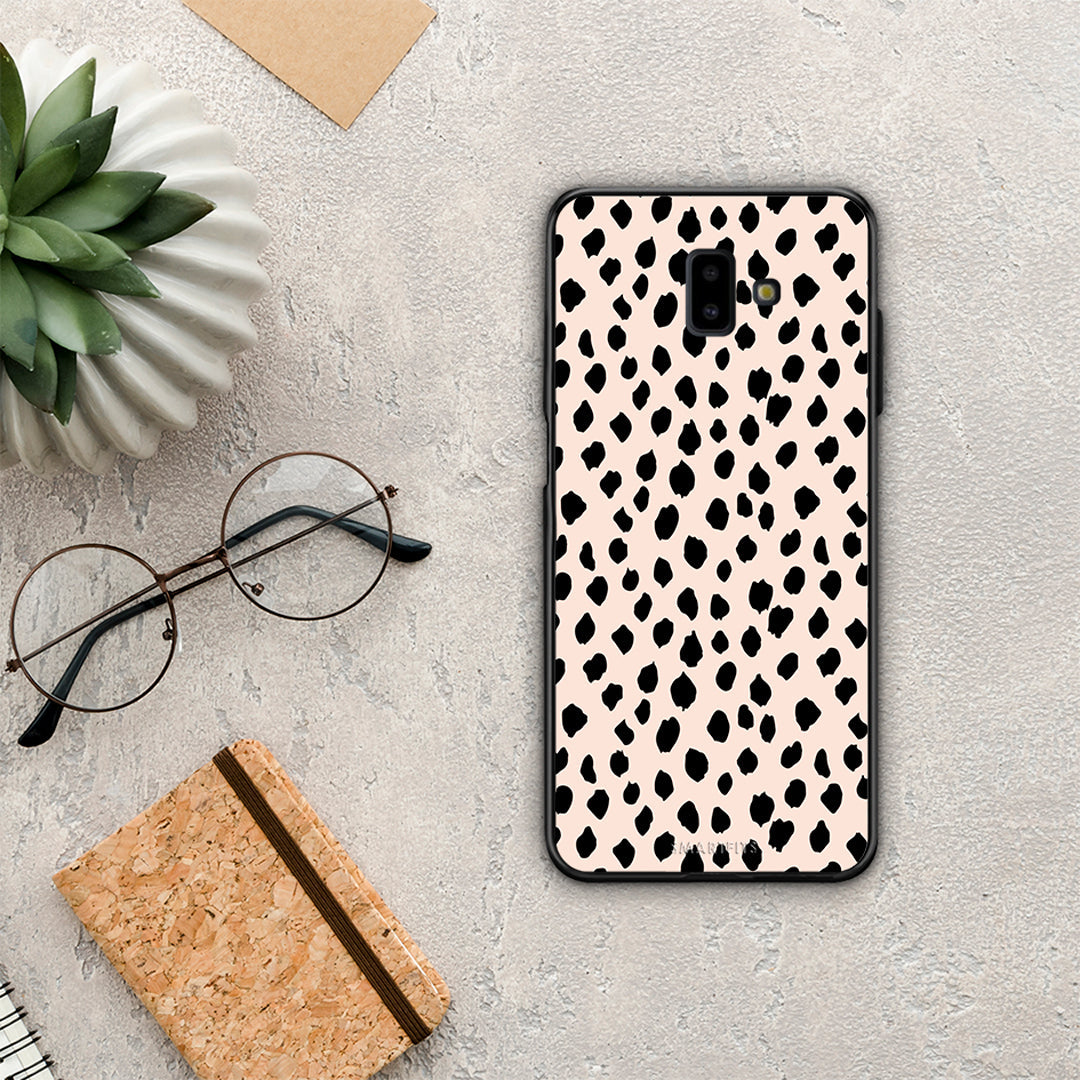 New Polka Dots - Samsung Galaxy J6+ θήκη