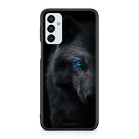 Thumbnail for Samsung M13 Dark Wolf θήκη από τη Smartfits με σχέδιο στο πίσω μέρος και μαύρο περίβλημα | Smartphone case with colorful back and black bezels by Smartfits