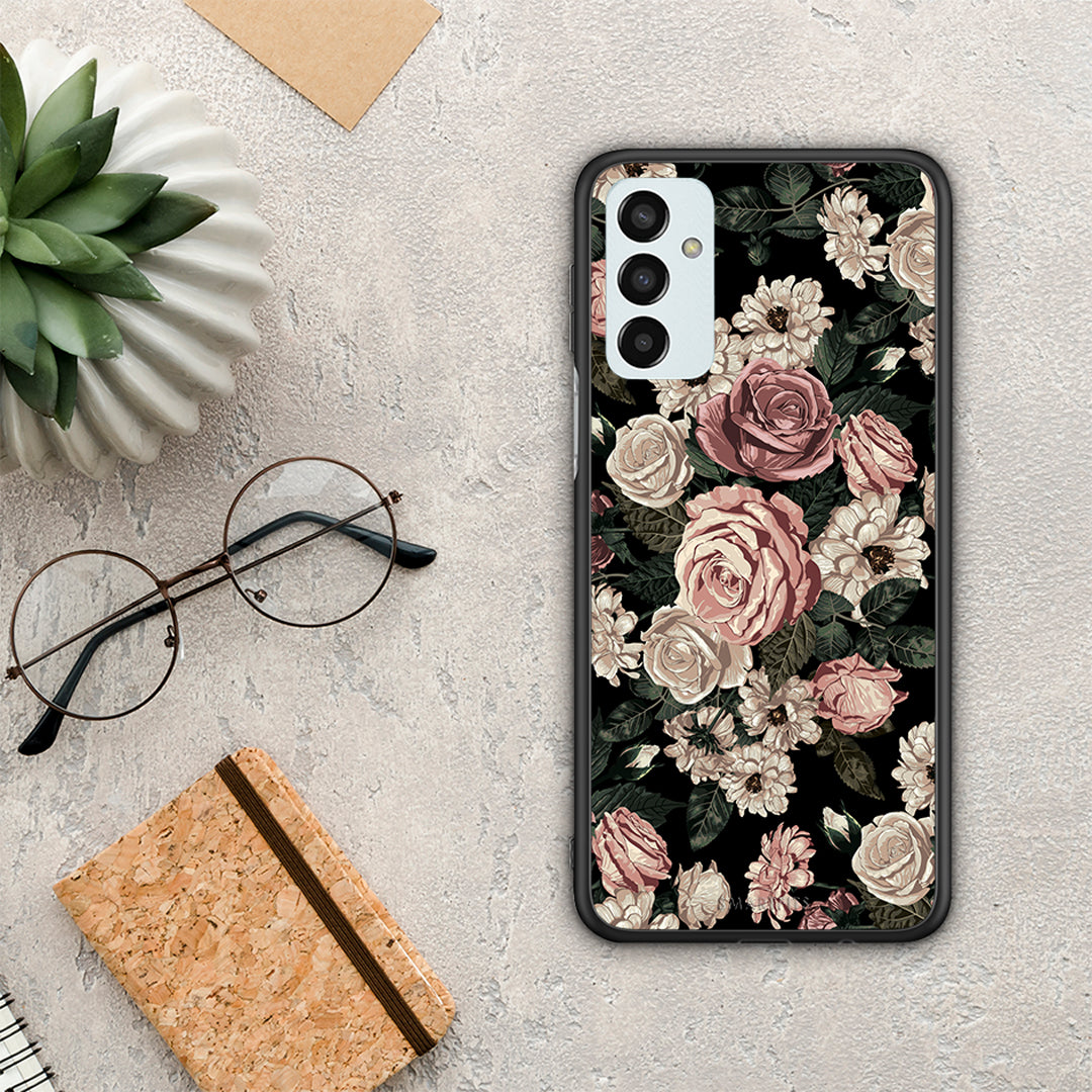 Flower Wild Roses - Samsung Galaxy M13 θήκη