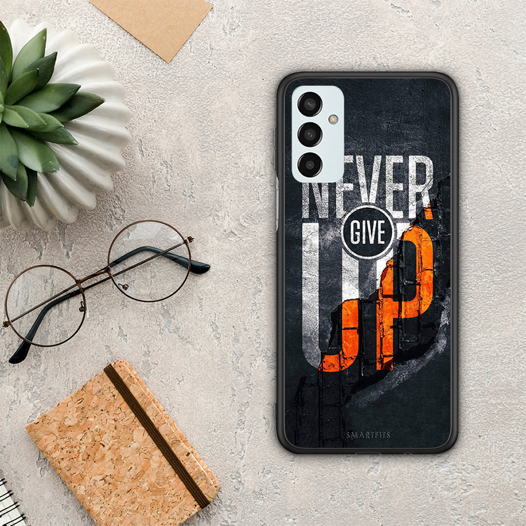 Never Give Up - Samsung Galaxy M13 θήκη