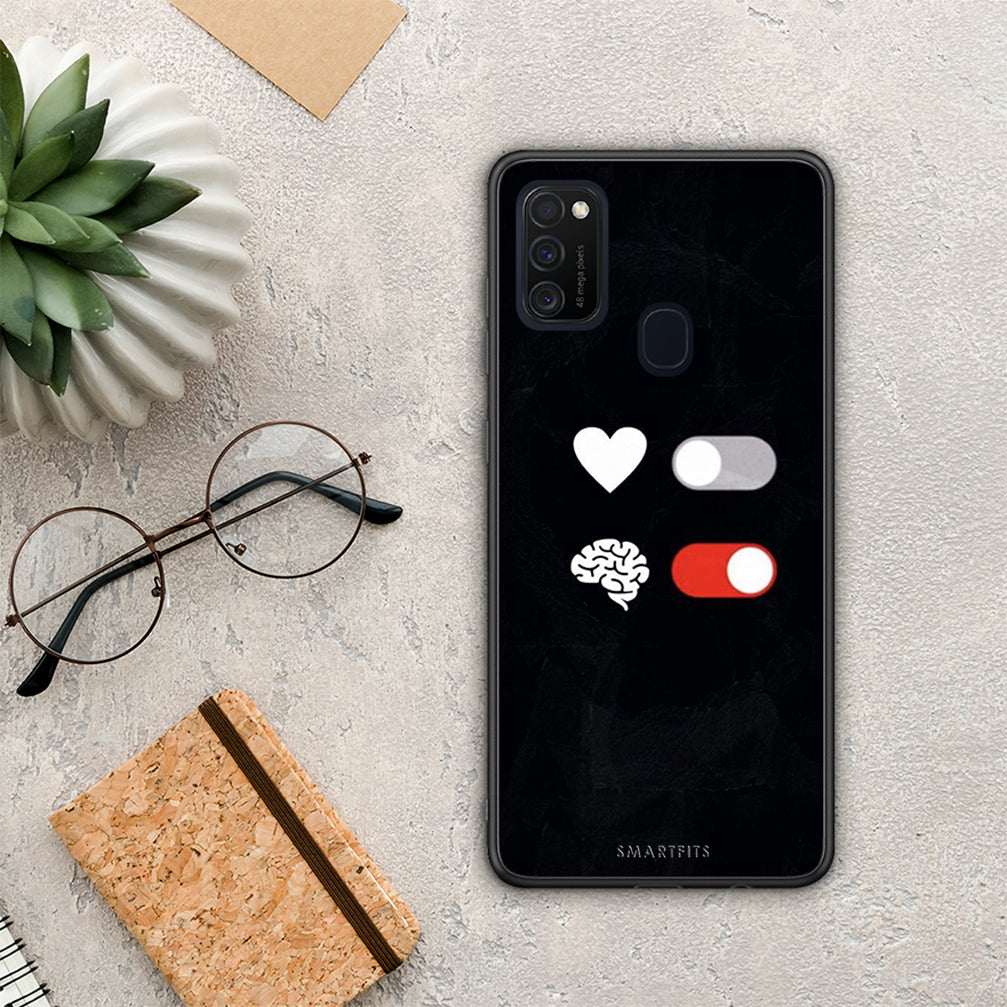 Heart Vs Brain - Samsung Galaxy M21 / M30s θήκη