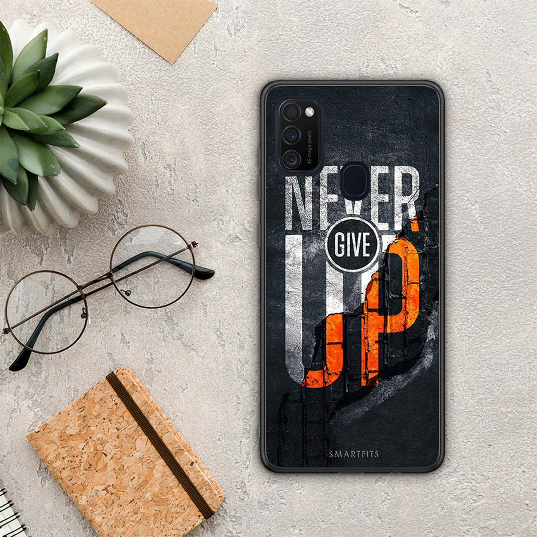 Never Give Up - Samsung Galaxy M21 / M30s θήκη
