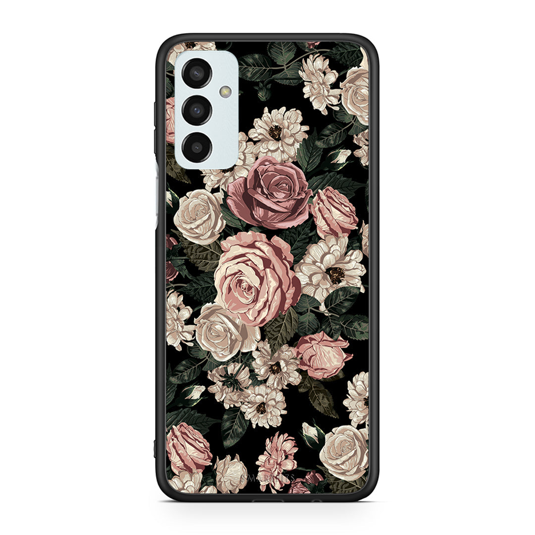 4 - Samsung M23 Wild Roses Flower case, cover, bumper