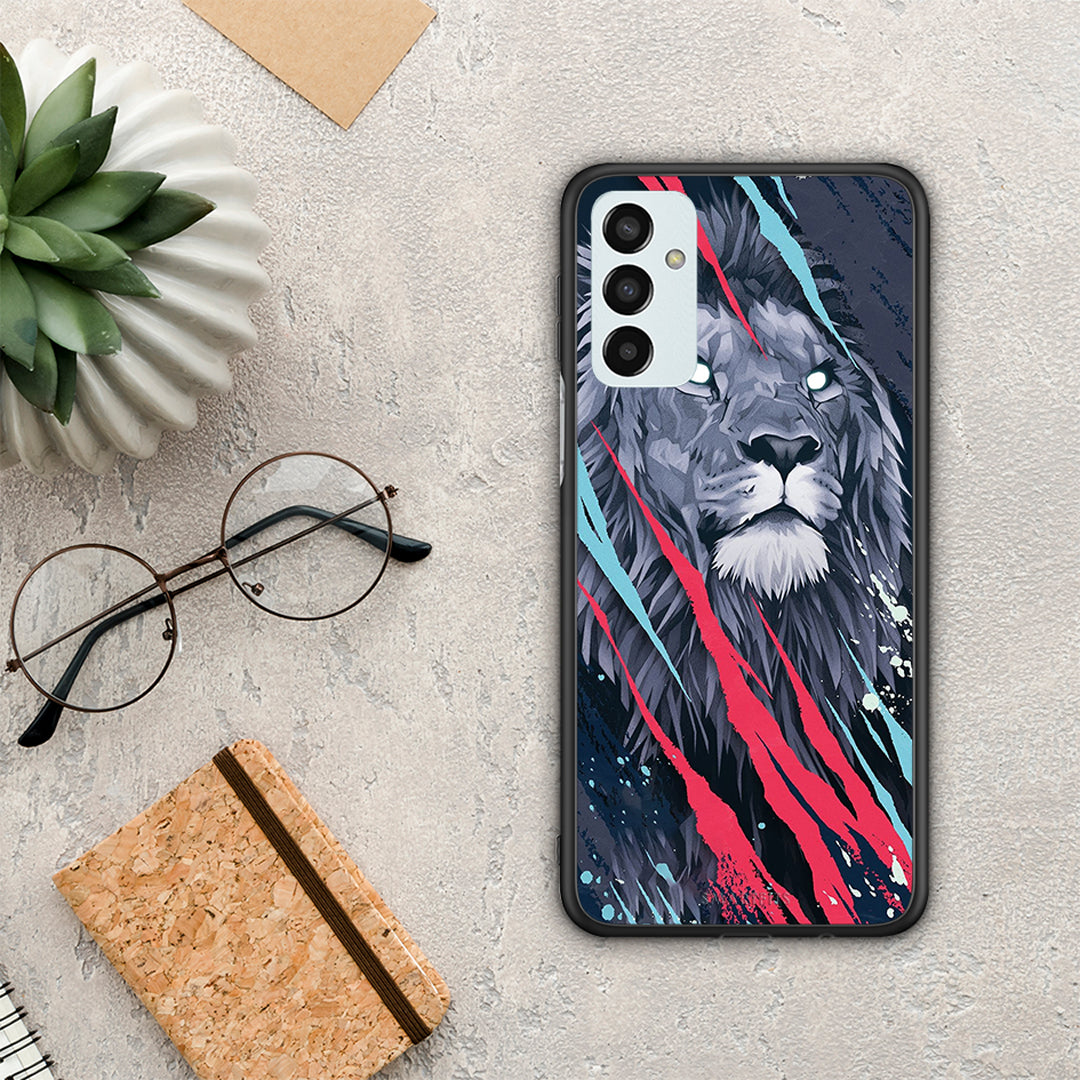 PopArt Lion Designer - Samsung Galaxy M23 / F23 θήκη