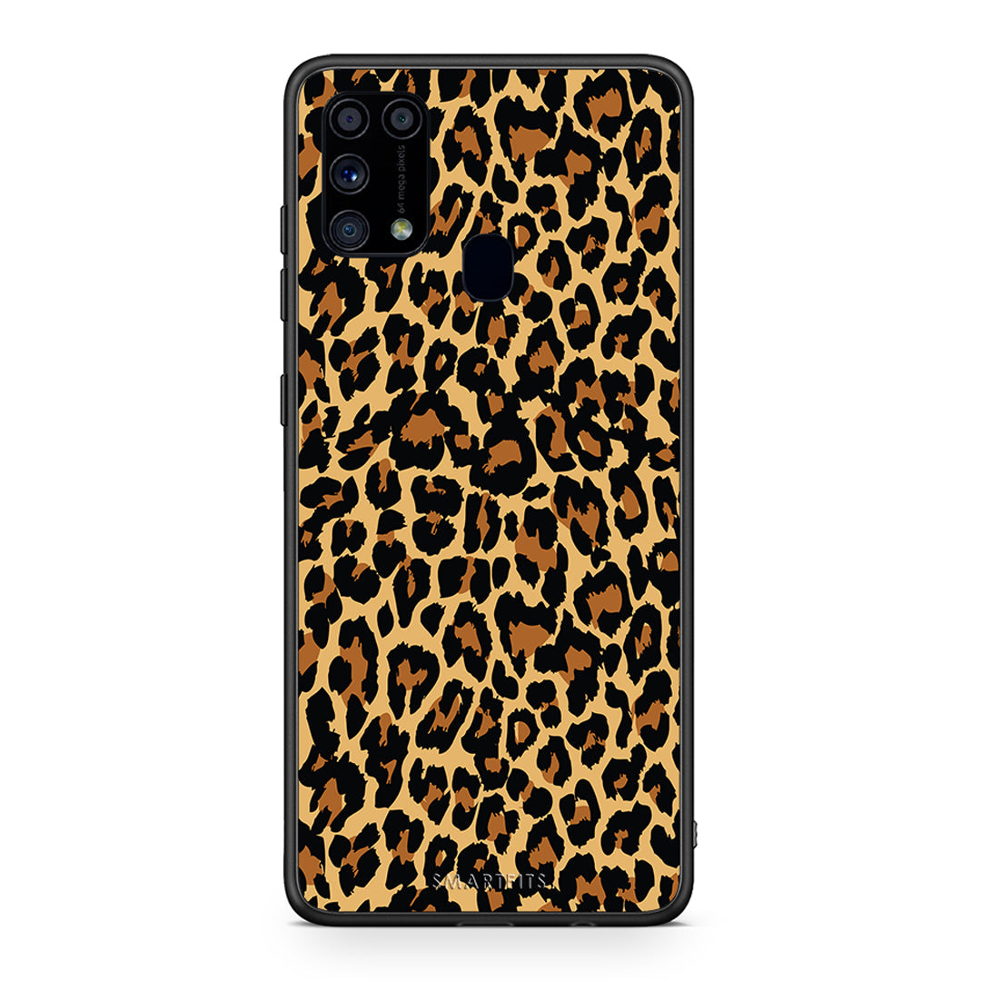 21 - Samsung M31 Leopard Animal case, cover, bumper