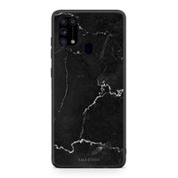 Thumbnail for 1 - Samsung M31 black marble case, cover, bumper