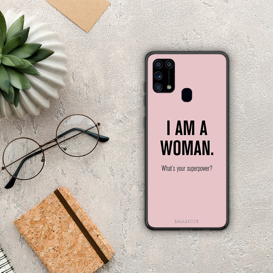 Superpower Woman - Samsung Galaxy M31 θήκη
