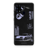 Thumbnail for Samsung M31 Tokyo Drift Θήκη Αγίου Βαλεντίνου από τη Smartfits με σχέδιο στο πίσω μέρος και μαύρο περίβλημα | Smartphone case with colorful back and black bezels by Smartfits